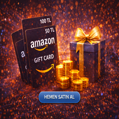 Amazon Hediye Kartı 500 TL